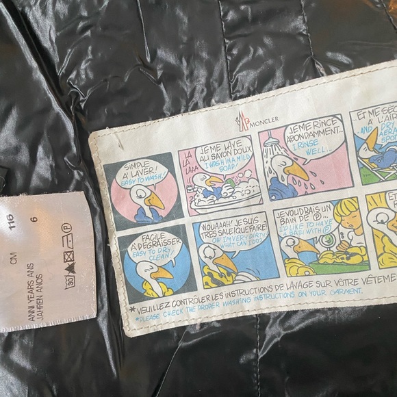 Moncler girls Hooded Puffer Coat - Picture 4 of 6